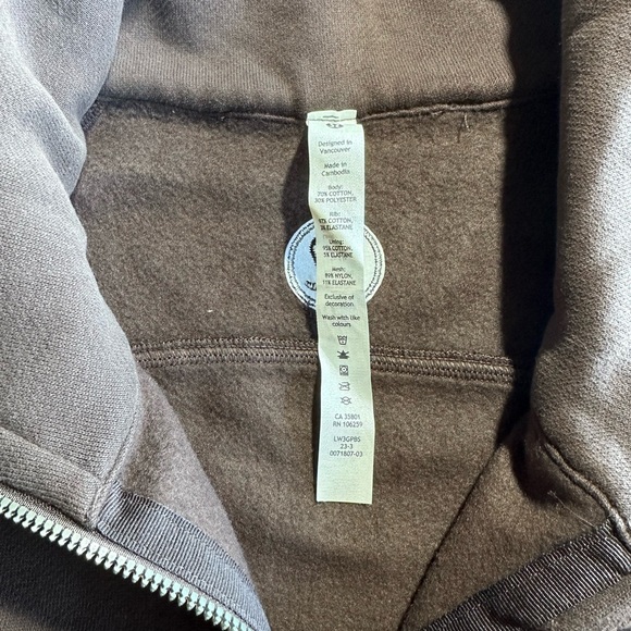 Lululemon Scuba Oversized Funnel-Neck Zip Up Hoodie size M/L - Picture 13 of 13
